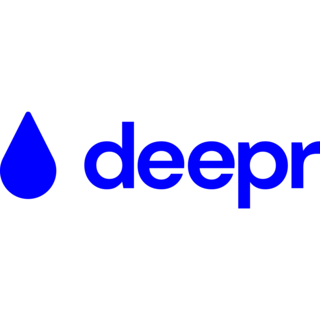 deepr Logo blau
